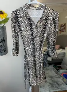 Snakeskin Dress