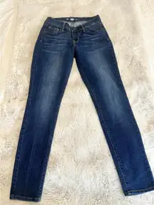 Old Navy Jeans Women Skinny Short /Court Size 2 Blue‎