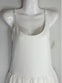 Aerie Offline Real Me Eyelet Lace Mini Skort Exercise‎ Dress White SMALL NWT