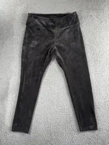 Pure Jill Pull‎ On Pants Women Large Velvet Velour Soft Minimalist Steampunk