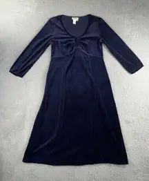 The Territory Ahead Dress Women 8P Velvet Babydoll Whimsigoth Peasant‎ Cottage