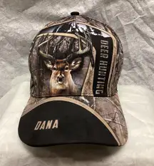 Final $ Premium Unique Deer Hunting 3D Camo Hat Personalized Dana NEW