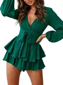 Emerald Green Romper/Jumpsuit