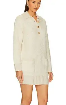 L'Academie NWT |   Revolve Shayne Sweater Dress Ivory Small