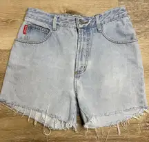 Hi Rise Distressed Cut Off Shorts