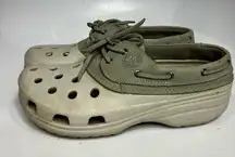 Crocs Islander pit crew boat Shoes size‎ 9