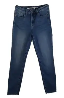 Max Studio Womens Jeans Sz‎ 10 Blue Indigo Dark Wash High Rise Skinny