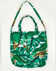 Farm Rio - Monstera Leaf Foldable Tote | NWT | On-the-Go & Travel! Sold Out!