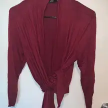 Burgundy  Cardigan