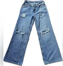 Juniors Arizona low rise baggy jean 1