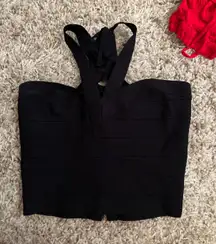 Black Crop Top