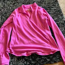 New balance large pink pullover