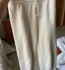 Tna Cozy Fleece Sweatpants - Cream