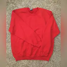 Basic red Crewneck
