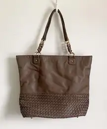 Deux Lux Dark Taupe Vegan Leather Bag