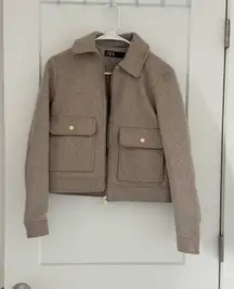 Light Brown Zara Coat 