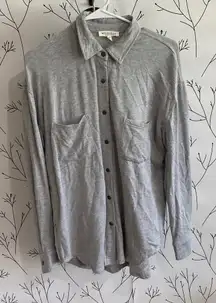 Workshop Republic Clothing Gray Button Down Shirt