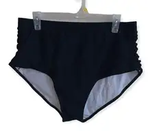 involand black high waisted‎ bikini bottoms women’s size 16w