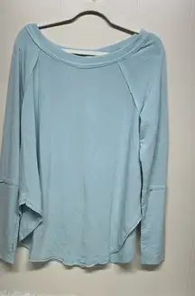 BUCKETLIST Soft Blue Long Sleeve Tee