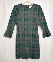 JOA adorable plaid dress