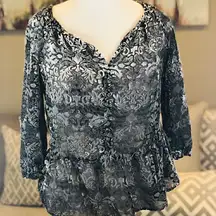 Faded Glory boho style top