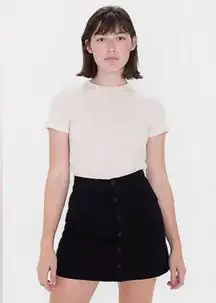 American Apparel Denim Mini Skirt