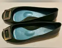 OkaB Flat green Jelly Ballet
Slipper Shoe Size 7