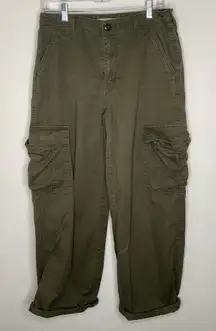 Levi’s ‘94 Baggy Cargo Twill Pants in Army Green, size 29