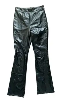 Wild Fable Black Faux Leather Pants M