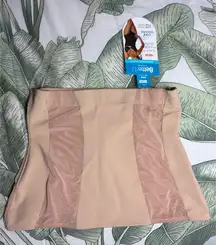 Better U Shatobu Beige Nude Hourglass Waist Cincher Shapewear Belt XL