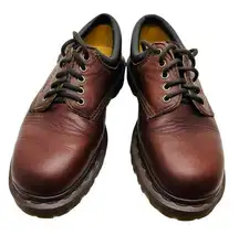 Dr. Martens Vintage Doc Martens Brown Lace Up Leather Oxford 5-Eye Lace Up Shoe Size 4