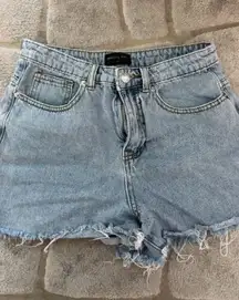 White Fox Jean Shorts