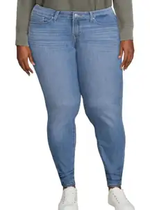 SIGNATURE BY LEVI STRAUSS Mid-Rise Skinny Jeans, Size 16M / W33 x L30 New w/ Tag