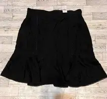 Ann Taylor Black Skirt Womens Size 4 Career Work Cocktail Lined NWT