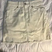 Mudd White Skirt Size 0