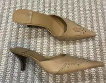 Jeffrey Campbell Head-West Pointed-Toe Heeled Mules