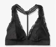 PINK - Victoria's Secret Victoria Secret PINK Black Halter Bralette