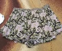 Urban Outfitters Purple floral skort never worn