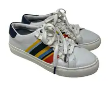 Tory Burch Sport ruffle rainbow sneakers sz 8
