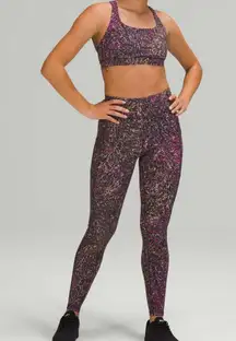 Lululemon Invigorate High-Rise Tight 25"Topography Multi