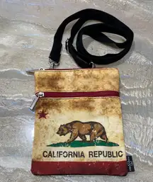 California Republic Crossbody Cotton Purse Bag