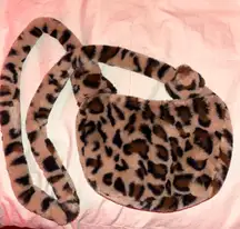 Cheetah Print Shoulder Bag