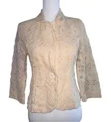 Monteau🦎Knitted Buttoned Blazer🌵