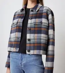 Rails Steffi Vail Plaid Cropped Jacket NWT Size Large