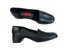 Cole Haan Lana Black Italian Leather Loafers