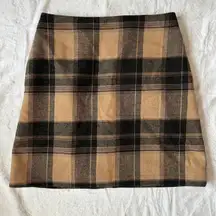 Plaid Skirt