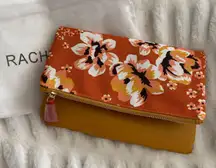 Fall Print Reversible Clutch