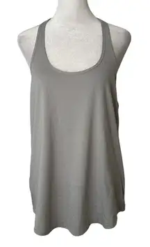 Lululemon light gray racerback tank top