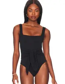 LSPACE Balboa One Piece Black Revolve Size Large L NWT