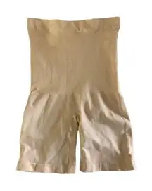 Shapewear‎ High Waist Tummy Control Shorts Beige M L Seamless Slimming Bodysuit